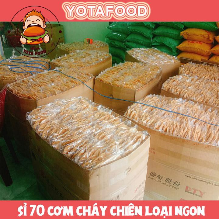 SỈ 70 Bịch Cơm cháy chiên mắm hành loại ngon | Yotafood