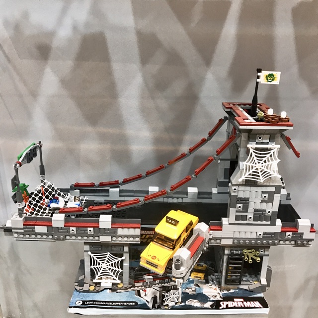 Lego UNIK BRICK bộ gạch set 76057 Spiderman Web Warriors Ultimate Bridge Battle - Bộ gạch set 76057 trận chiến trên cầu