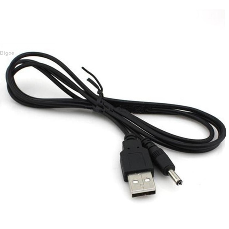 Dây Cáp Sạc Chuyển Đổi Đầu USB A Male Sang 2.0-5.5mm DC 5V Tiện Dụng