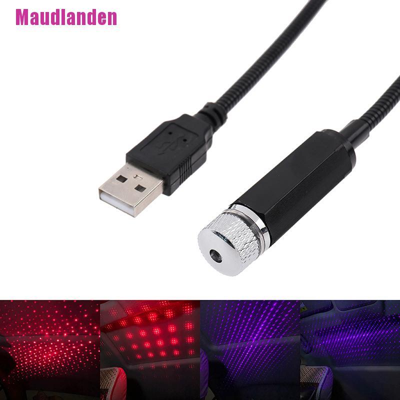 Đèn Led Chiếu Sáng Cổng Usb Cho Xe Hơi