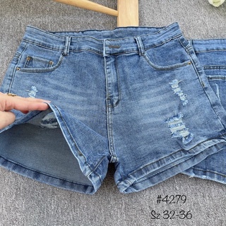 Quần short jean giãn bigsize 32-36