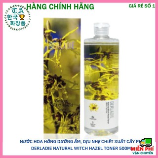 Nước hoa hồng Nước hoa hồng derladie natural witch hazel toner 500ml