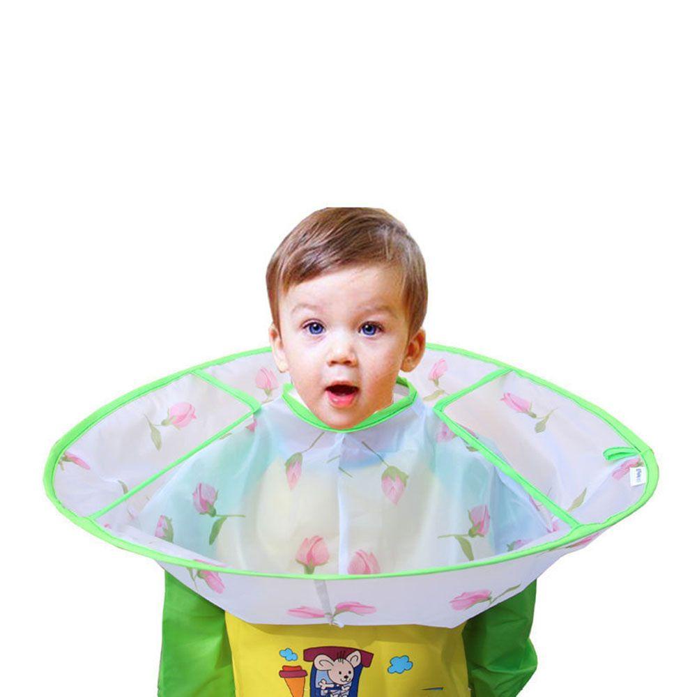 Áo Choàng Cắt Tóc Có Thể Gấp Gọn Dành Cho Bé Trai Gái