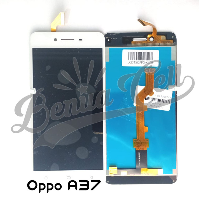 1 Bộ Màn Hình Lcd Puas Màu Trắng Tương Phản Cho Oppo Neo 9 Oppo A37 Oppo A37F