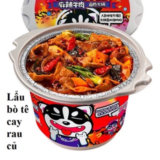Lẩu tự sôi bò tê cay