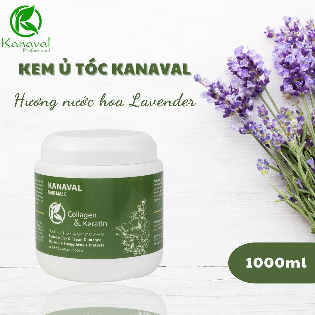 Kem Ủ Tóc Kanaval Hương Nước Hoa Phuc Hồi Tóc Hư Tổn Trong Quá Trình Làm Tóc Hũ 1000ml