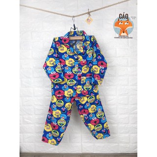 bỏ NHIỀU MÀU - Bộ dài pijama hàng loại 1 bé trai bé gái giá tốt pyjama