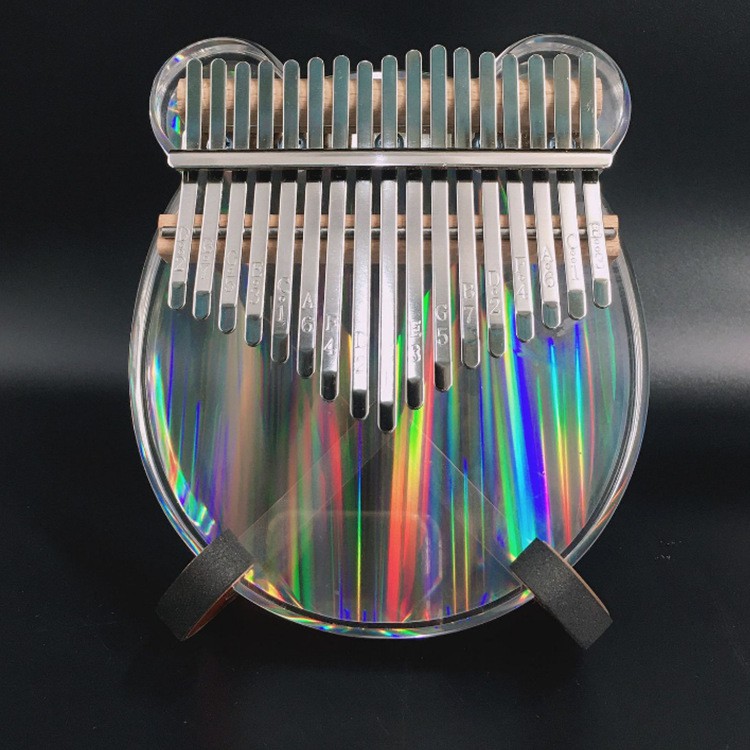 Đàn Kalimba Cầu Vồng Rainbow Crystal Chính Hãng - Tặng Kèm Phụ Kiện