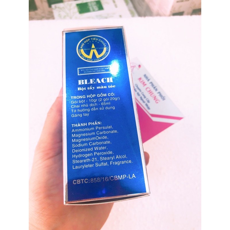 Bột tẩy màu tóc siêu dưỡng Bleach Minh Phượng