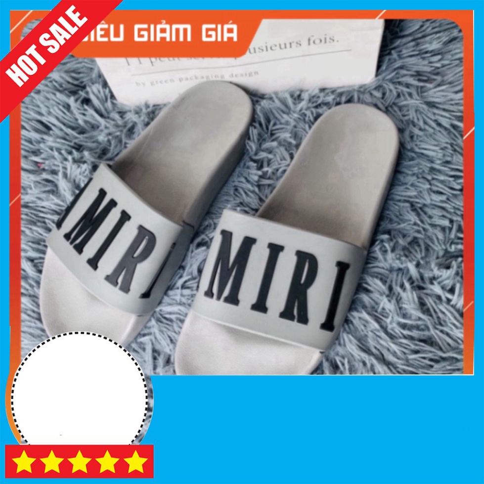 Dép Nam Nữ AMIRI , Dép Quai Ngang Kiểu Dáng Thời Trang ,Trẻ Trung, TrungPii Siêu rẻ shopee