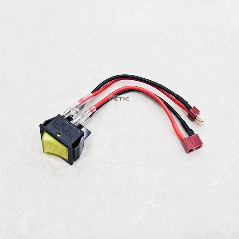 Công tắc 30A 12-24V cho pin lipo tàu, xe, máy bay điều khiển từ xa