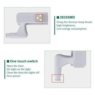 Đèn LED Cảm Biến Thông Minh Tủ Bếp Tủ Quần Áo Tủ Đèn Bản Lề Tủ Quần Áo-168