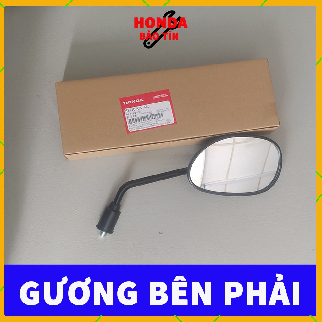 Gương Chiếu Hậu Xe Máy Chân Dài Chính Hãng Honda Wave Future Blade Dream Wave A Wave S Wave RS Wave Rsx
