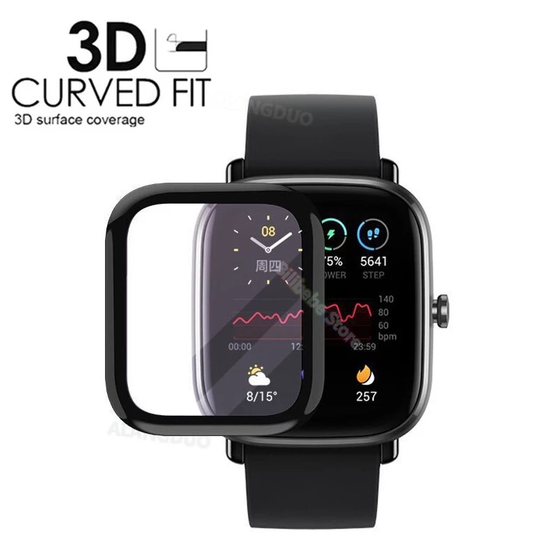 Bộ kính cường lực dành cho đồng hồ thông minh Amazfit Gts 2 Mini Gts 2e 3d