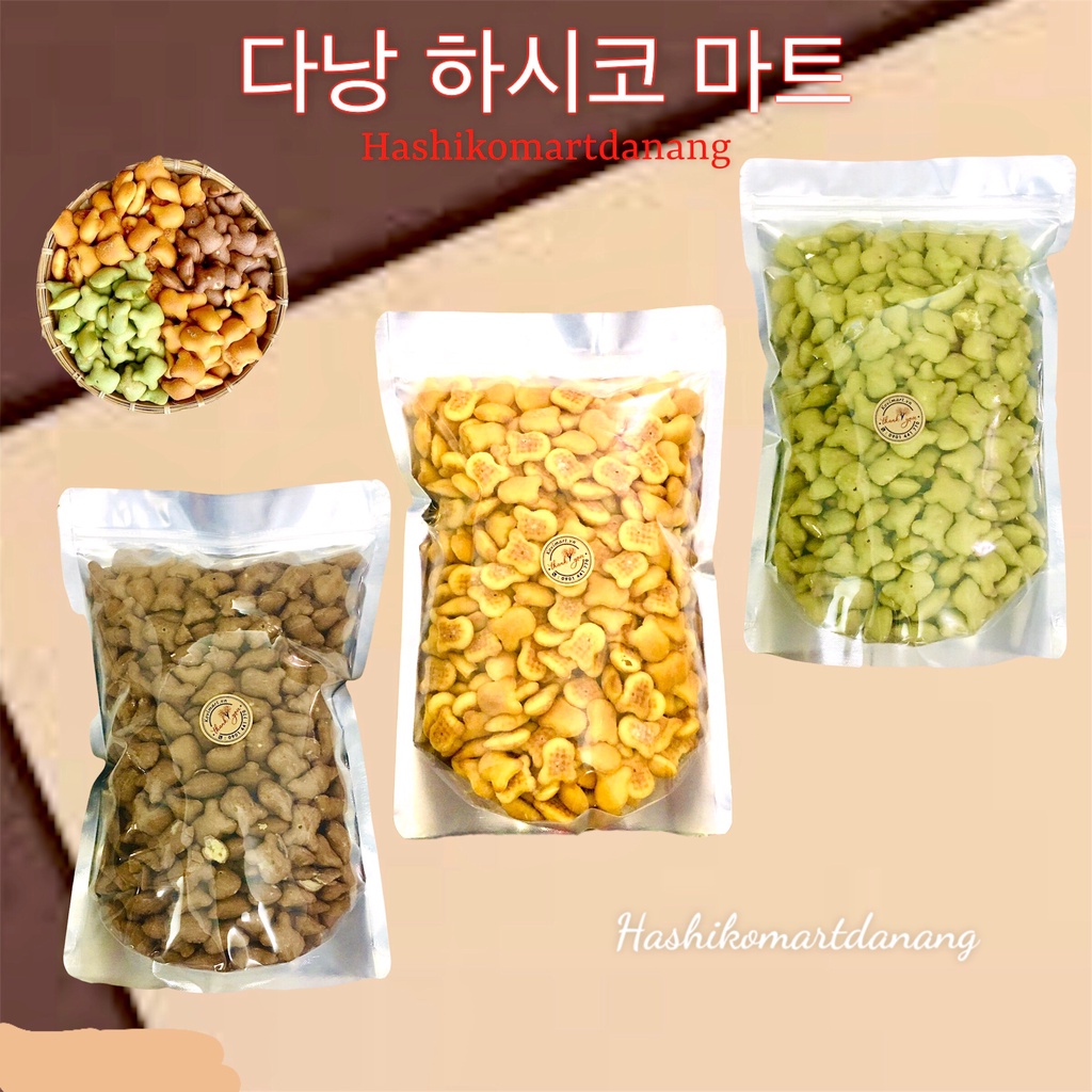 Bánh gấu mix Thiên Hồng 500g