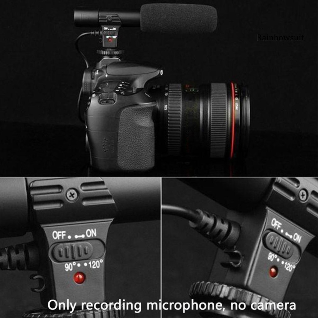Bộ Micro Thu Âm Chuyên Nghiệp Cho Máy Ảnh Dslr | BigBuy360 - bigbuy360.vn