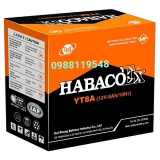 Ắc quy xe máy habaco YT8A