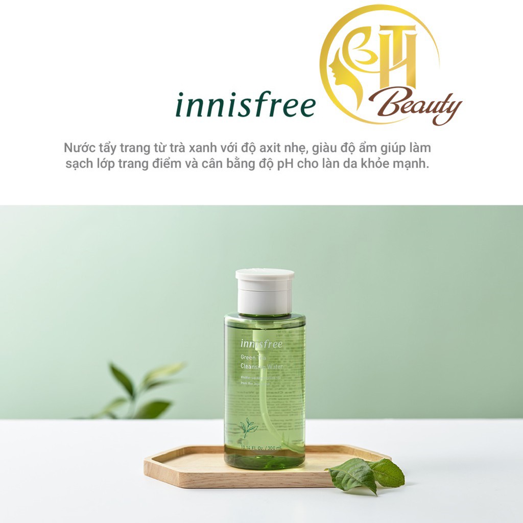 Nước tẩy trang innisfree Green Tea Cleansing Water 300ml - HTbeauty