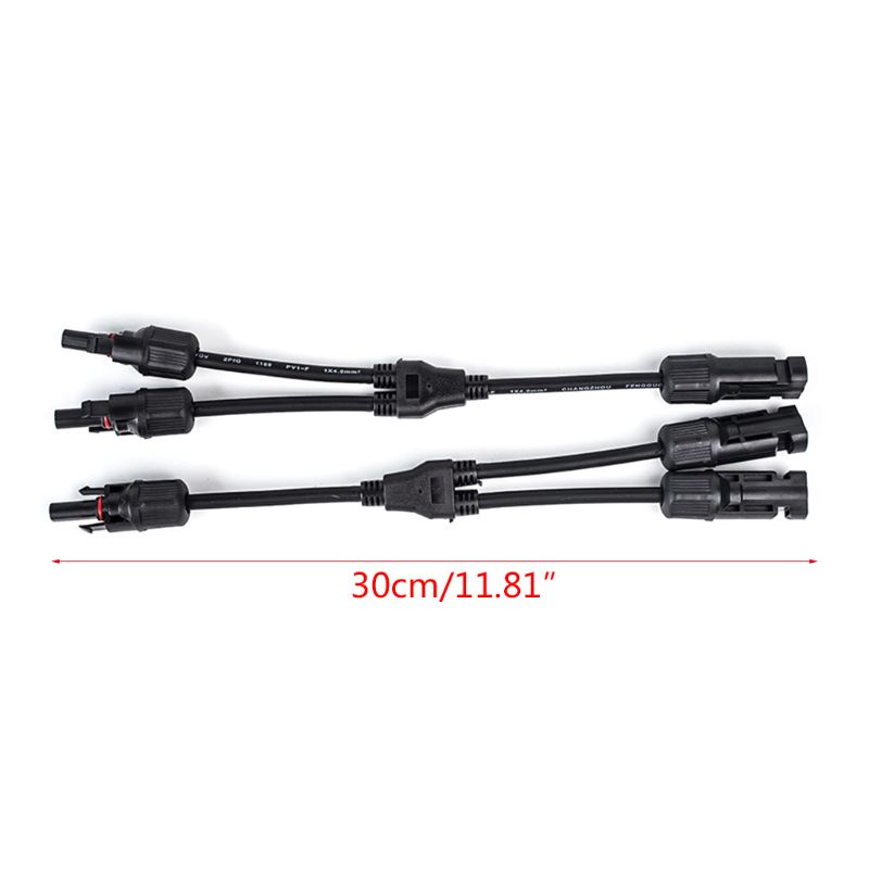 1 Cặp Dây Cáp Kết Nối Bảng Pin Năng Lượng Mặt Trời