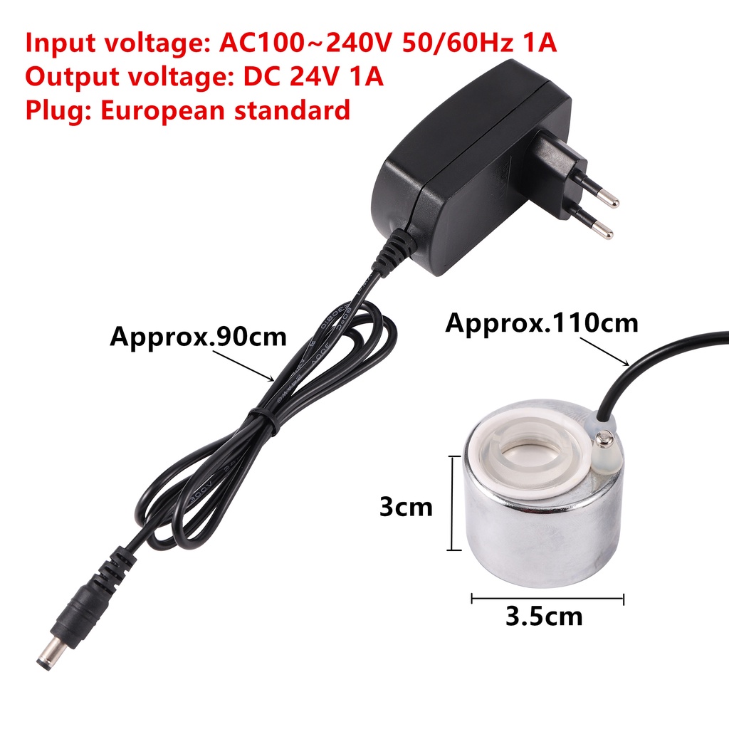 Máy Phun Sương Tạo Độ Ẩm Cho Bể Cá Mini DC 24V/1A