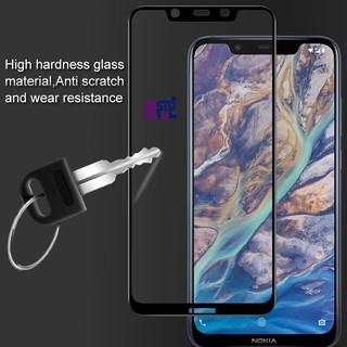 MIẾNG DÁN CƯỜNG LỰC NOKIA 8.1 FULL 5D TEMPERED GLASS