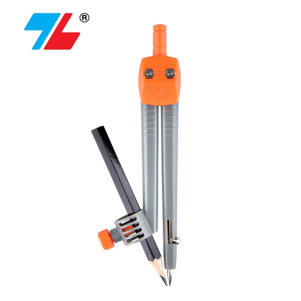 Compa chì gỗ Thiên Long C-018 / Compa 018 / C018 dùng bút chì gỗ tiện dụng có nút chốt an toàn