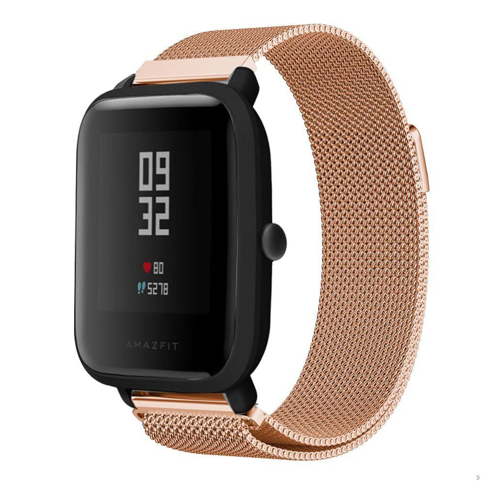 ►✱❂Dây đeo bằng thép không gỉ Huami Amazfit Bip Lite 1S U