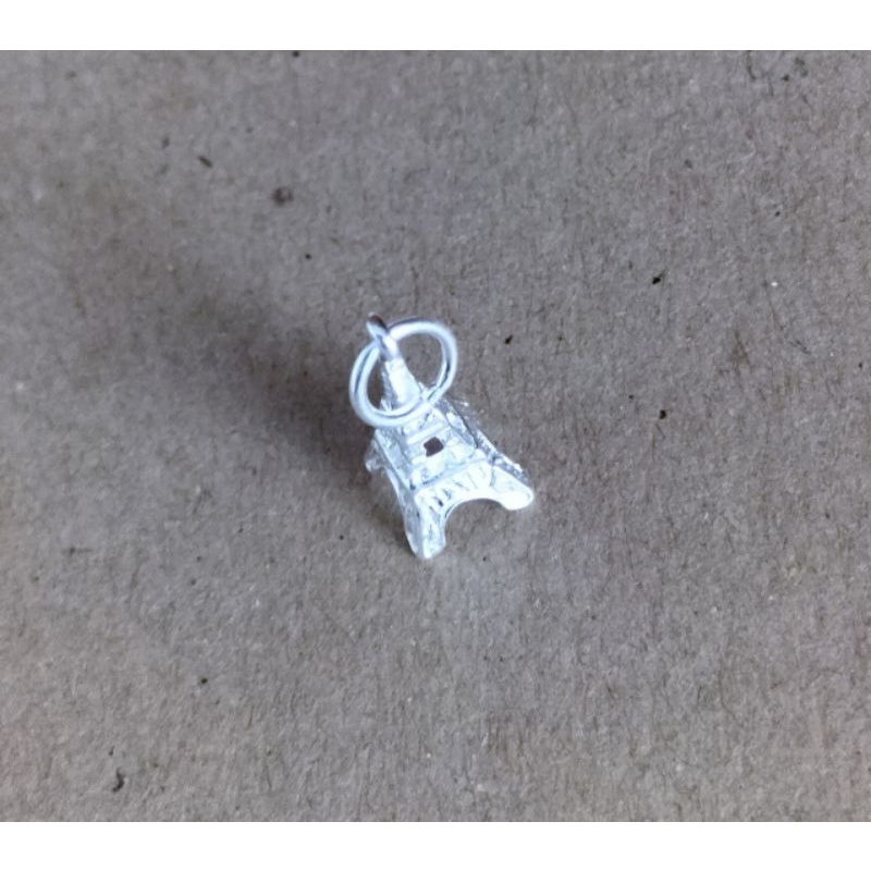 Charm bạc 925 hình tháp Eiffel vĩnh viễn bảo hành