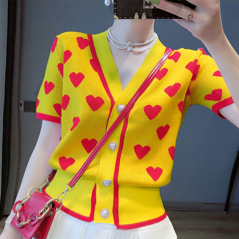 Đầm tay ngắn cổ chữ V thời trang mùa hè 20 dành cho nữ | BigBuy360 - bigbuy360.vn