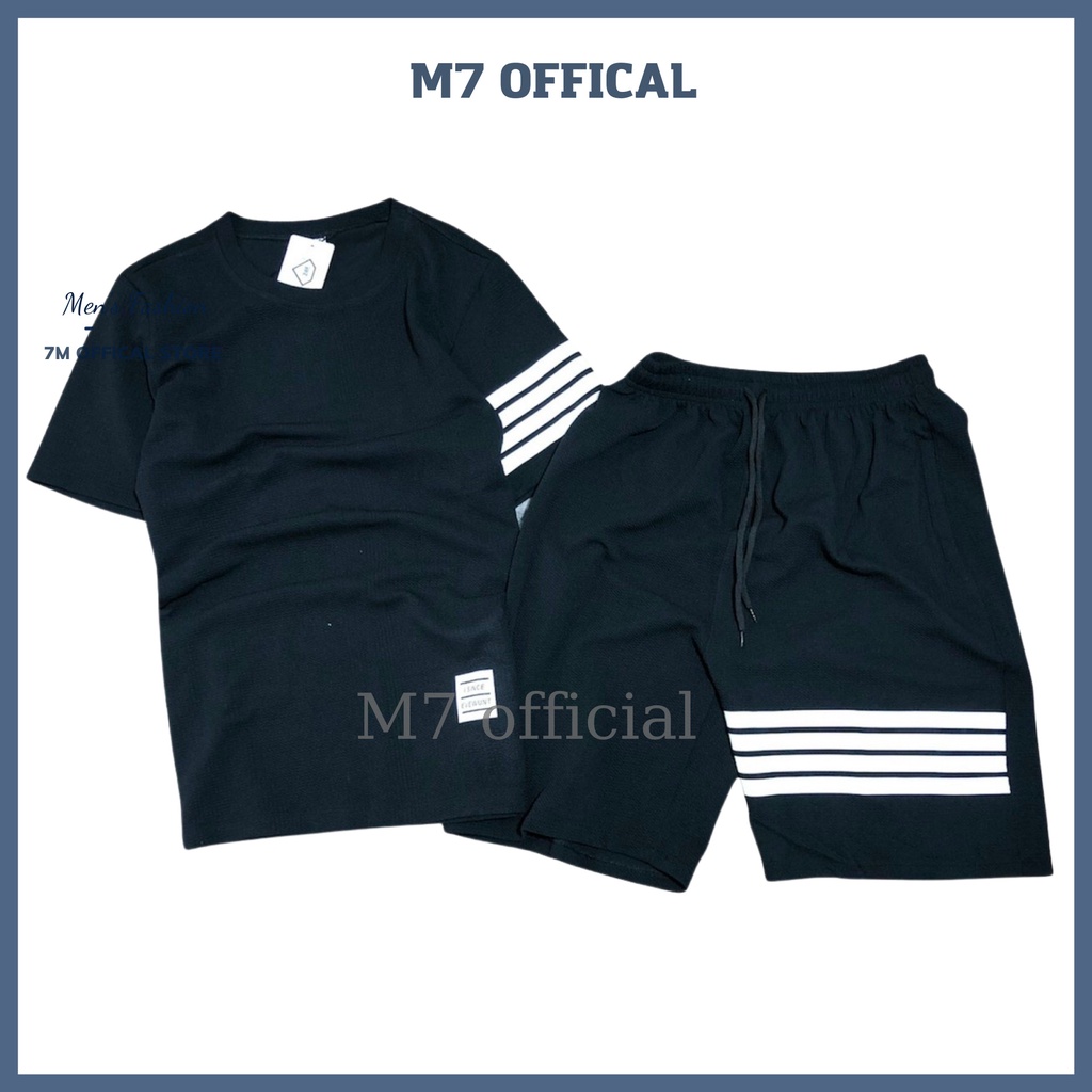 Bộ quần áo  thể thao nam M7 CoolFit chất thun co Giãn, năng động mùa Hè