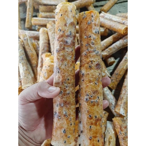 Bánh tráng nướng mắm cuộn ruốc tôm siêu ngon