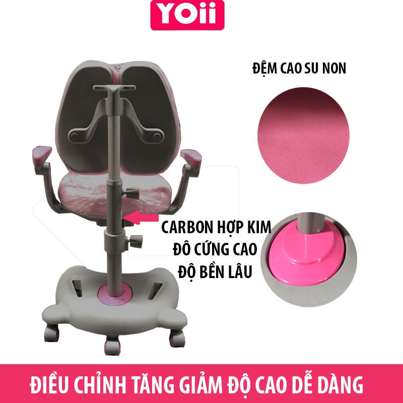 Ghế ngồi học sinh chống gù lưng, chống cận YOII-G7-I01 hai màu