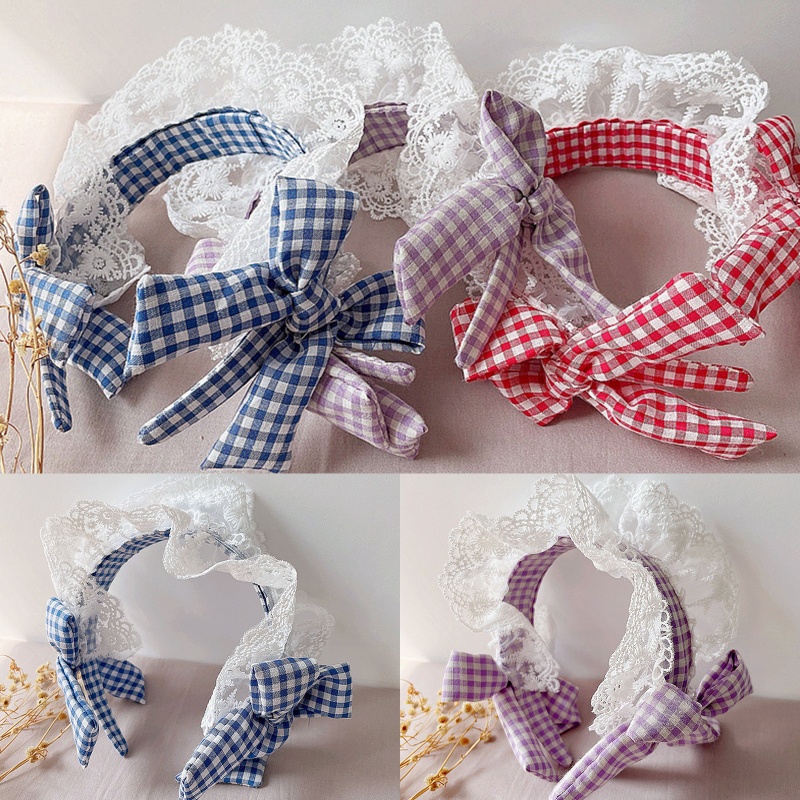 Băng Đô Cài Tóc Phối Ren Xếp Ly Dễ Thương Dành Cho Trẻ Em Hóa Trang Tiệc Halloween