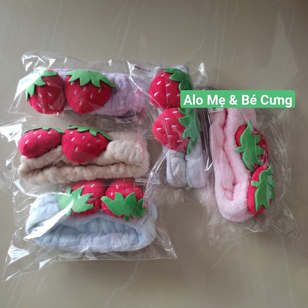 BĂNG ĐÔ DÂU TÂY 2 QUẢ ( HÀNG LOẠI 1)