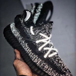 Hàng sẵn + Full box Sneaker Yz350 Đen full Static cao cấp