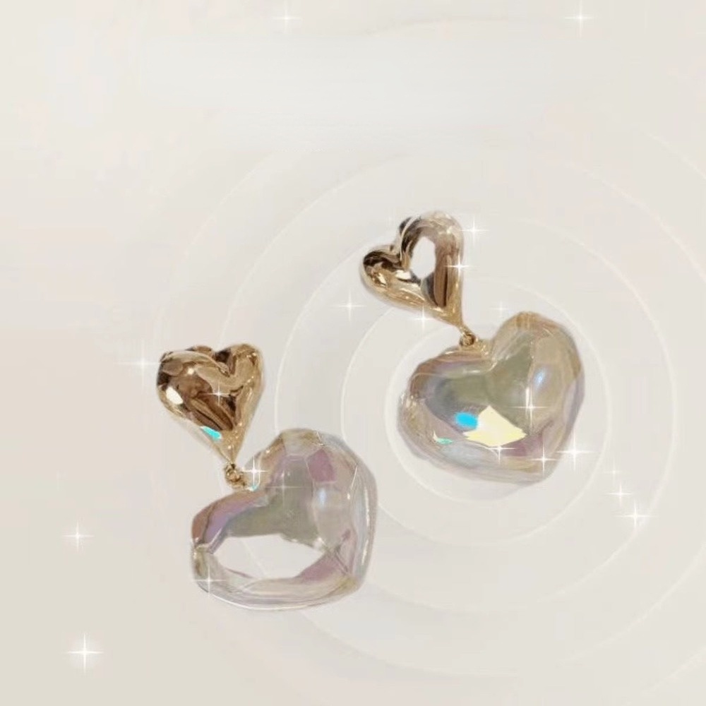 Bông Tai Hình Đuôi Cá Đính Ngọc Trai Cao Cấp Thời Trang