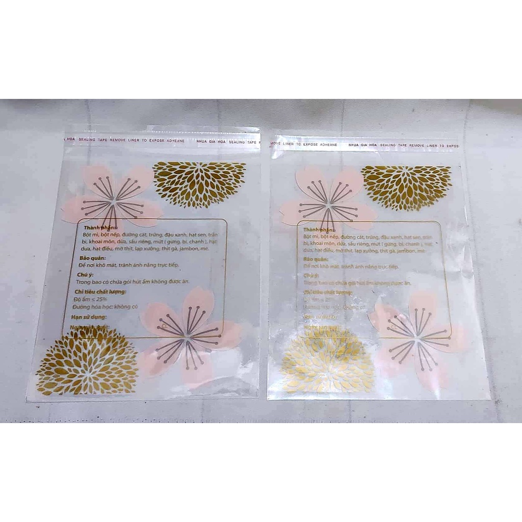 Túi dán bánh trung thu bánh 200gr 250gr 300gr ⚡ CAO CẤP ⚡ túi đựng bánh trung thu kín đáo, an toàn thực phẩm