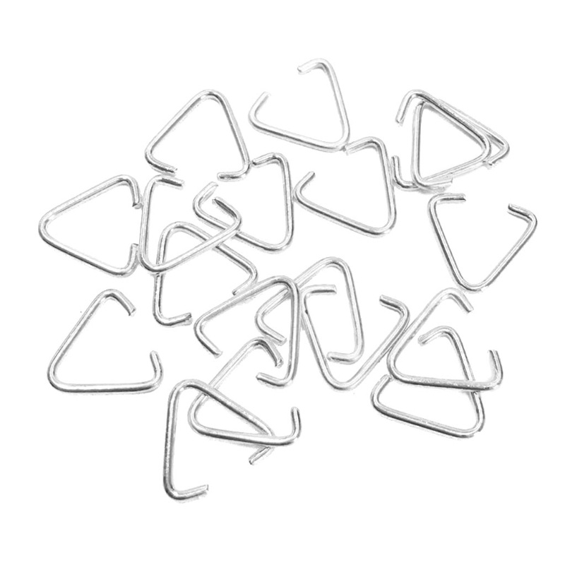 Set 100 Vòng Nhảy Hình Tam Giác Bằng Hợp Kim Làm Trang Sức