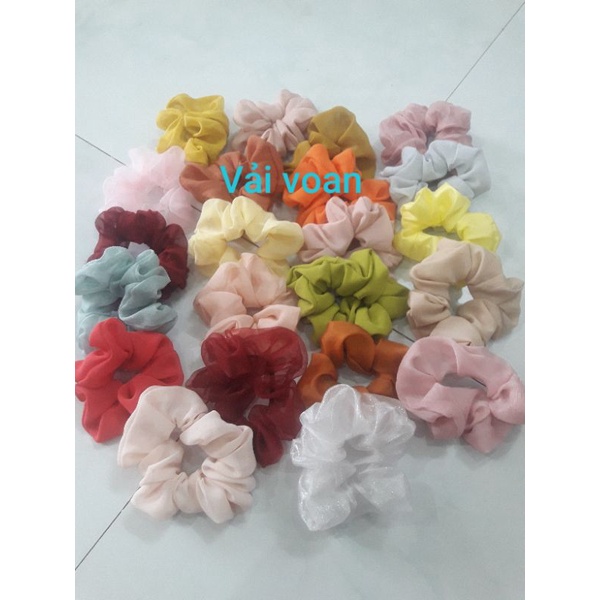 Scrunchies mẫu ngẫu nhiên cho sỉ đặt