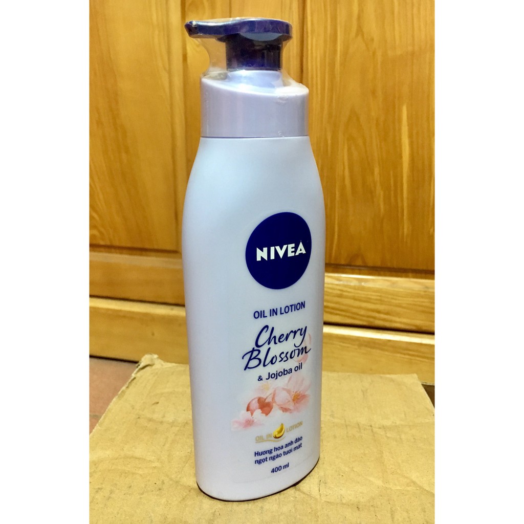 Sữa dưỡng thể Nivea Hương Hoa Anh Đào 400ml