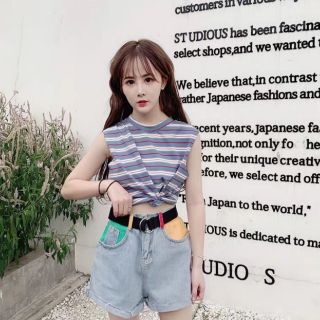 Tank top kẻ ngang