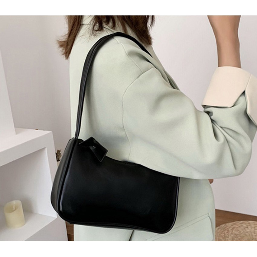 Túi kẹp nách Ngọc Trinh túi đeo vai dây da full màu siêu hot hit TKNANHUM03