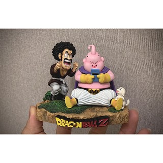Mô hình Dragonball Resin chính hãng - Buu Game & Satan G5 Studio