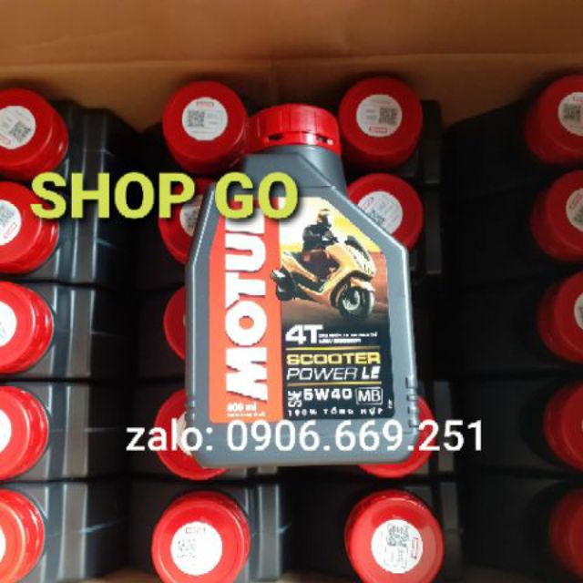 MOTUL SCOOTER POWER LE 5W40 MB 100% Synthetic 800m| NHỚT 100% TỔNG HỢP CHÍNH HÃNG CHO XE GAhttps://youtu.be/i-rkUHeXV-E