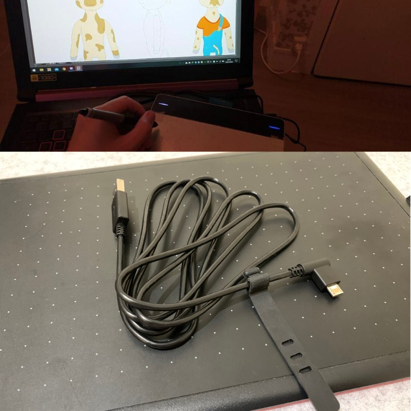 Dây cáp sạc usb cho máy tính bảng Cv4100 6100 Cv471