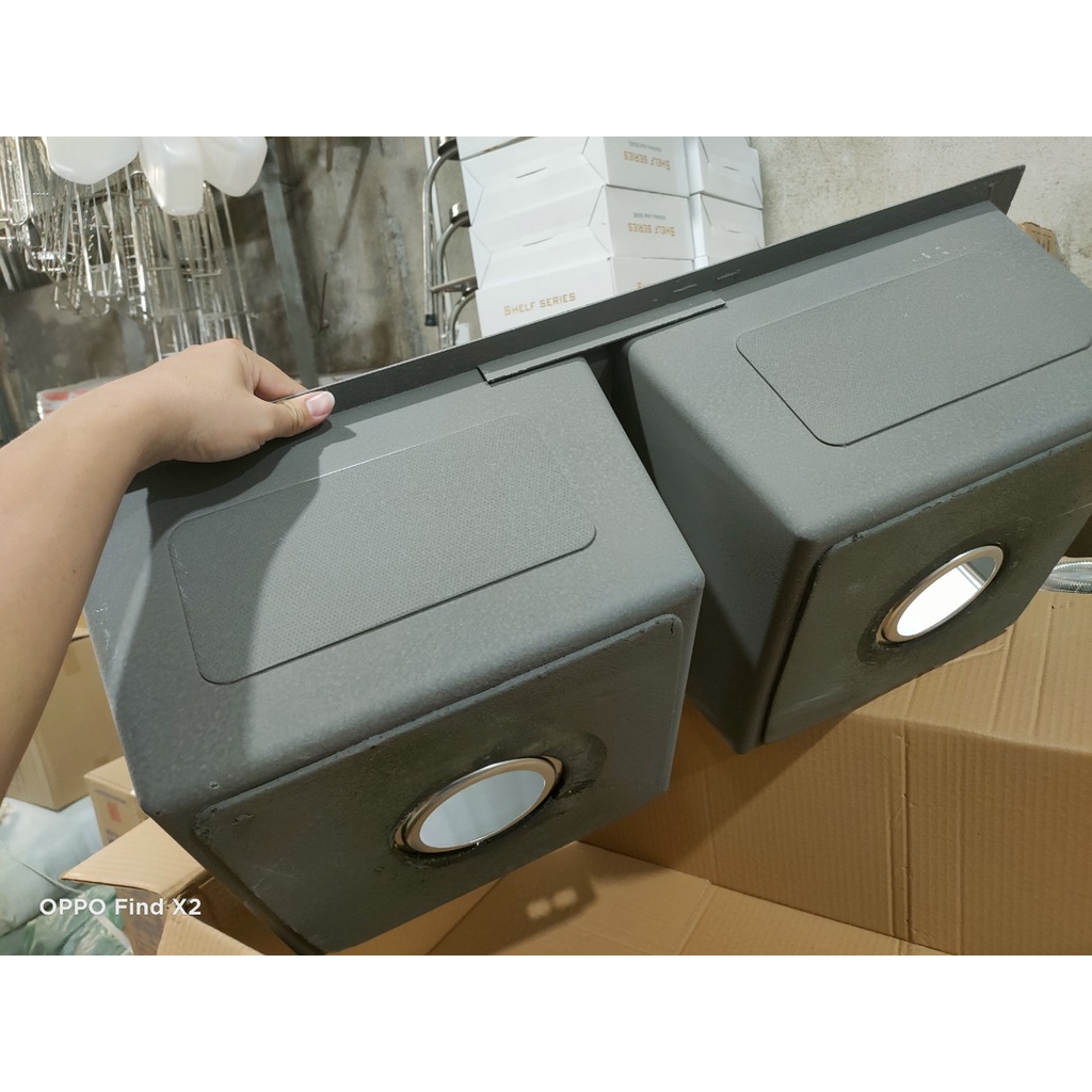 Chậu Rửa Chén inox SUS 304 KT 82x45 cân