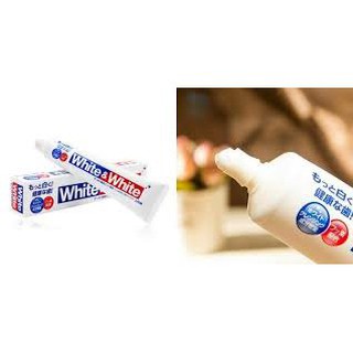 [CHÍNH HÃNG] Kem đánh trắng răng White & White Nhật Bản 150g