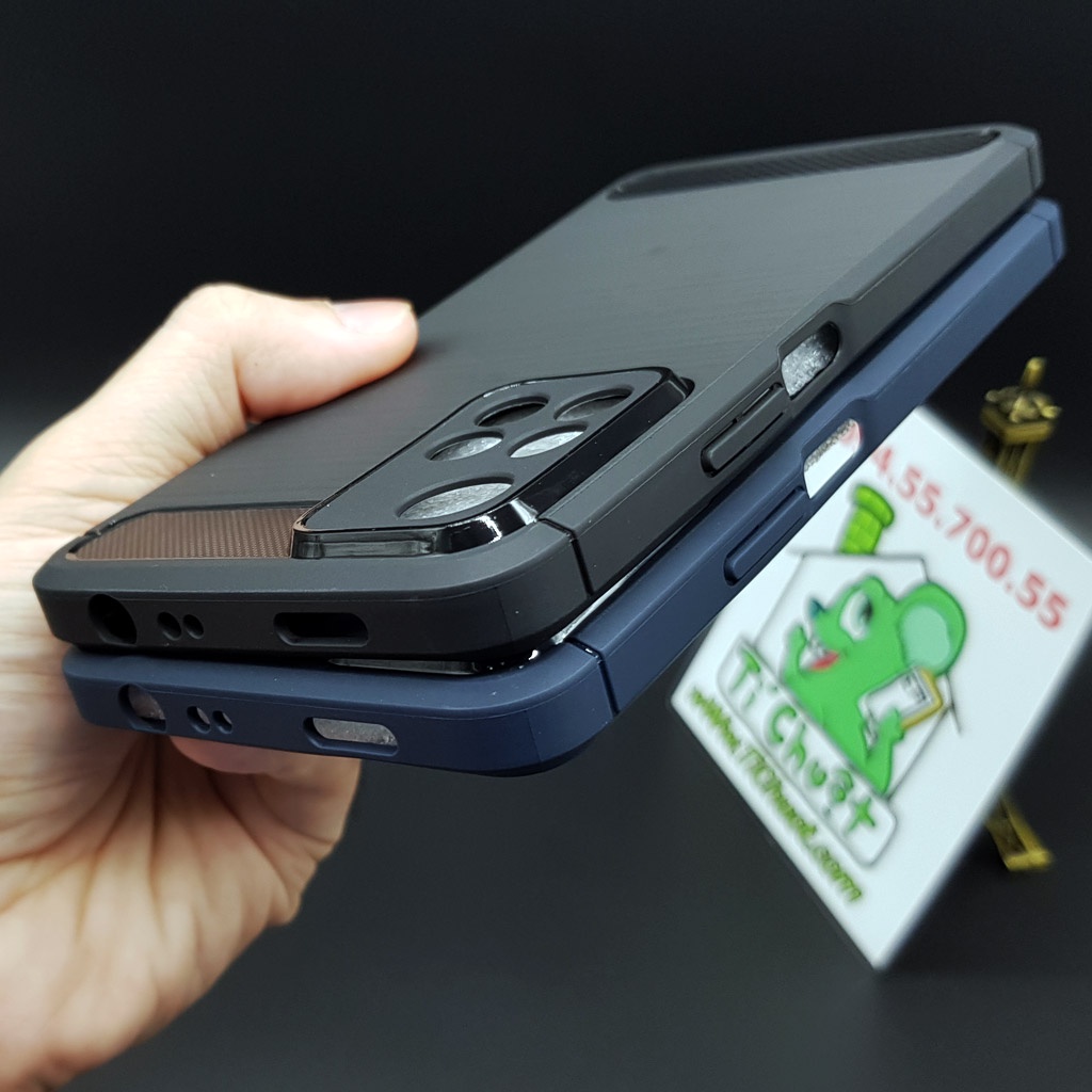 Ốp Lưng Xiaomi Redmi Note 11 PRO NỘI ĐỊA CHINA Dẻo Carbon Phay Xước Chống Sốc