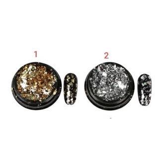 Giấy nhún nail , giấy nhún vàng bạc - Trang trí móng nail.