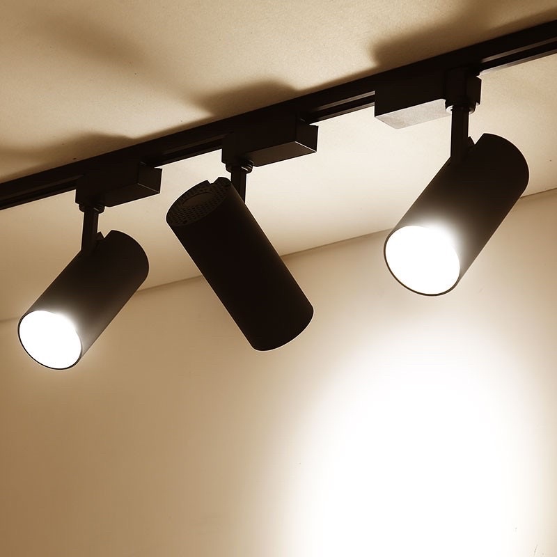 Đèn rọi ray COB HEESUN 12w cao cấp bảo hành chính hãng 24 tháng